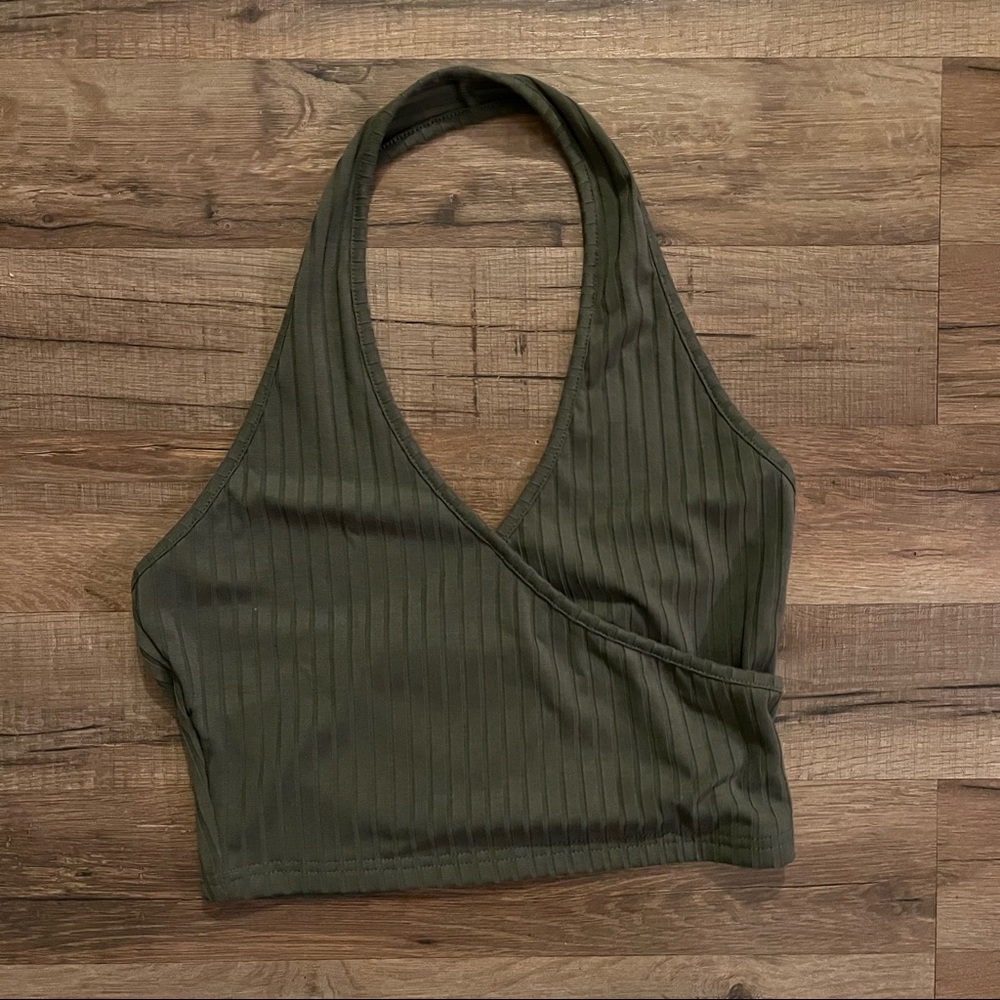 Halter Crop Top Shein